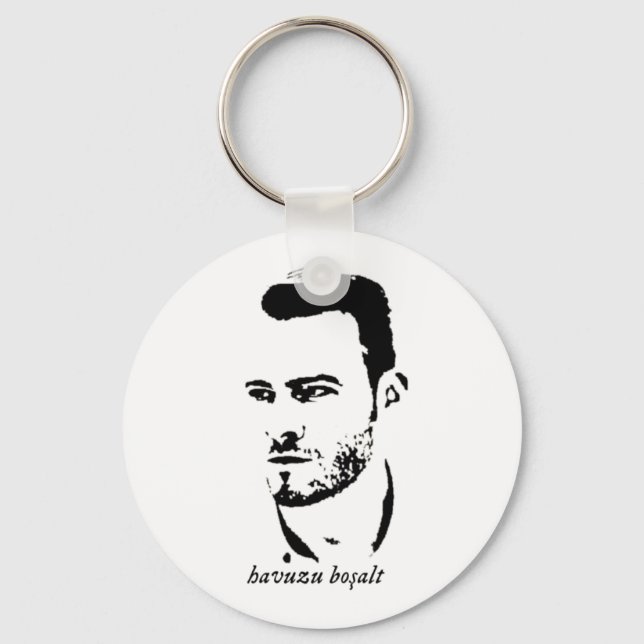 Drain The Pool Keychain (Front)