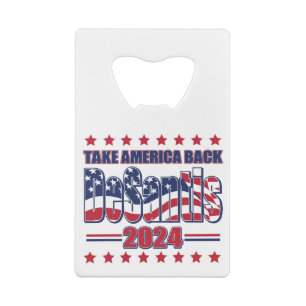 Drain-The-Swamp-DeSantis-2024 Credit Card Bottle Opener