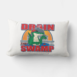 Drain-The-Swamp Lumbar Pillow