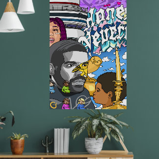 Drake Album Couverture Mashup Poster Rap Hiphop Mu