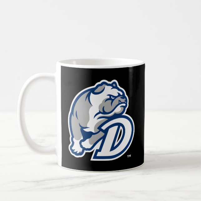 Drake Bulldogs Icon Coffee Mug (Left)