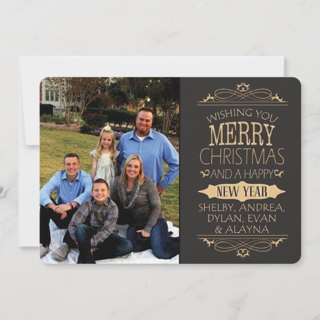 Drake Christmas Card (Front)