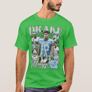 Drake Maye College Vintage Bootleg TShirt 2
