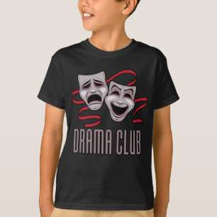 Drama Club Comedy And Tragedy Masks T-Shirt