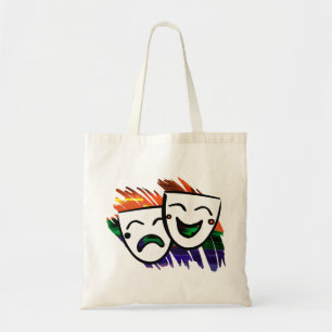 Drama Color Splash Tote Bag