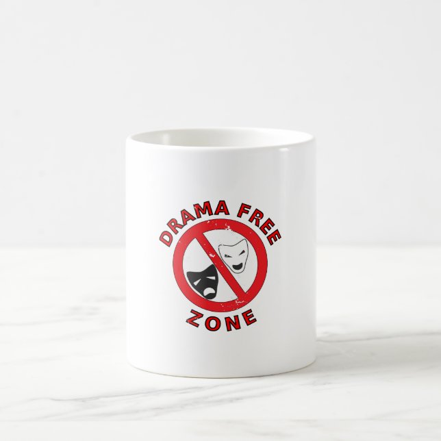 Drama Free Zone Coffee Mug (Center)