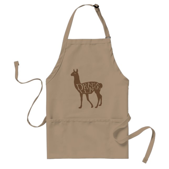 Drama Llama Apron (Front)