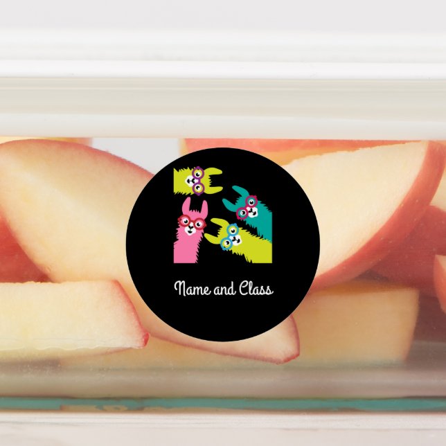 Drama Llama Colorful Camelid  (Affixed)