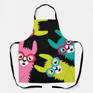 Drama Llama Colourful Camelid Apron