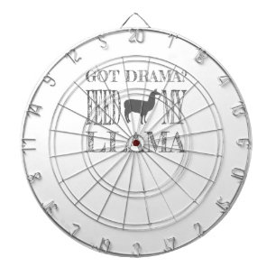 Drama Llama Got Drama Feed My Llama Dartboard