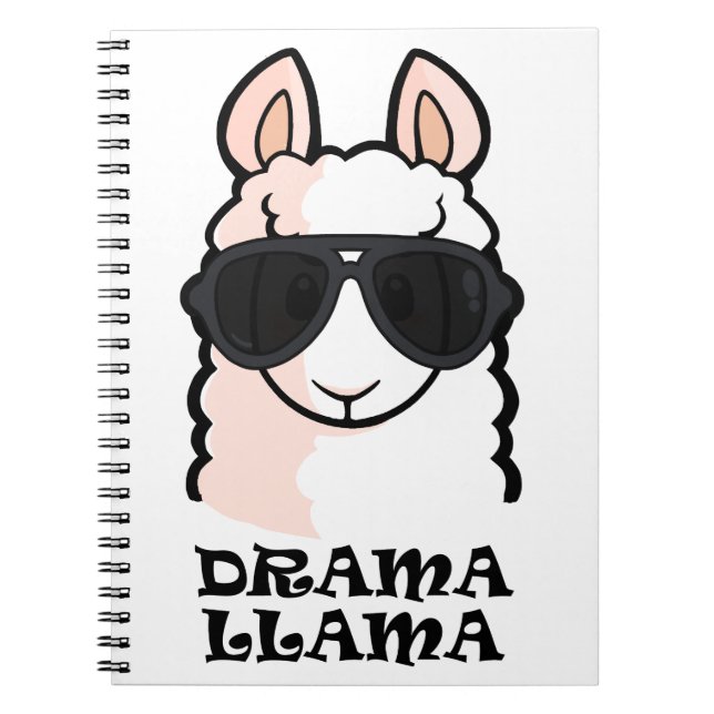 Drama Llama Notebook (Front)
