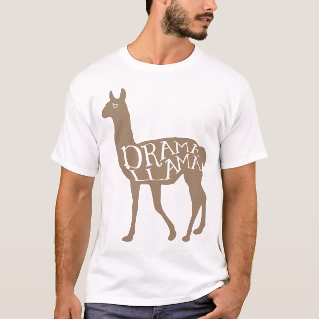 Drama Llama T-Shirt (Front)
