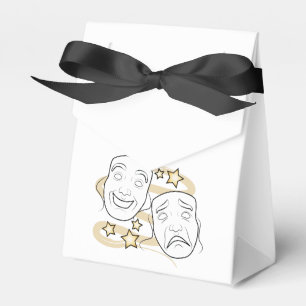 Drama Masks Comedy and Tragedy Favor Box