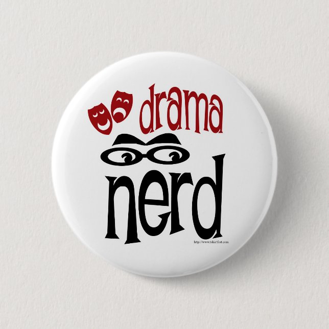 Drama Nerd 2 Inch Round Button (Front)