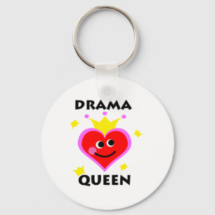 drama queen keychain