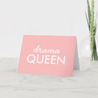 Drama Queen | Modern Trendy Cute Pink Stylish Diva