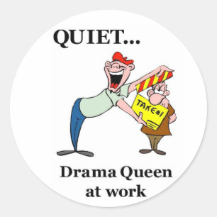 Drama Queen stickers