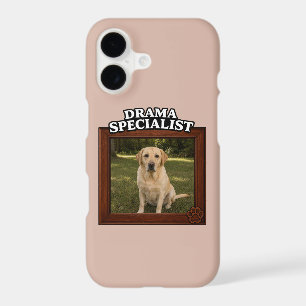Drama Specialist Custom Funny Dog Photo