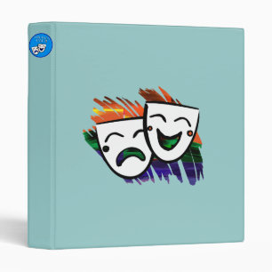 Drama: Splash of Technicolor Binder