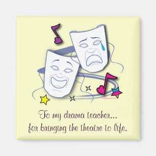 Drama Teacher Thank You Magnet