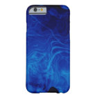 Dramatic Abstract Pattern Electric Blue