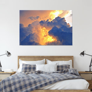 Dramatic Cloud Formation Canvas Print