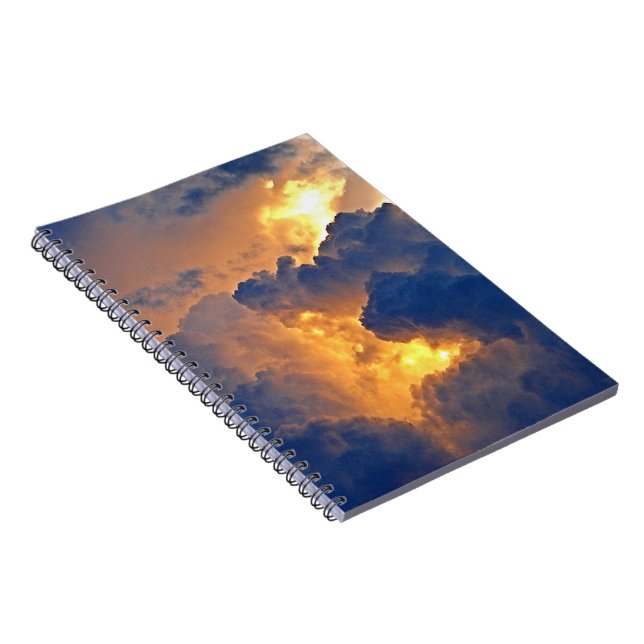Dramatic Cloud Formation Notebook (Right Side)