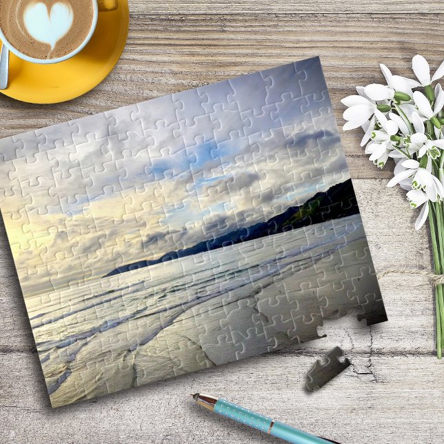 Dramatic Cloud Sunset Pismo Beach California Photo Jigsaw Puzzle (Creator Uploaded)