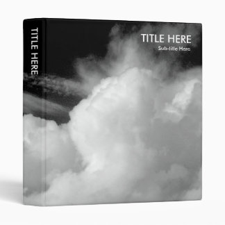 Dramatic Clouds (1in) Binder