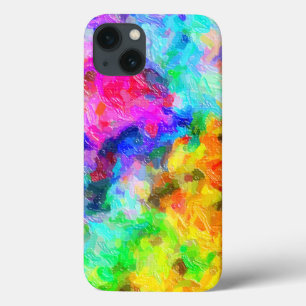 Dramatic Paint Colours iPhone 13 Case