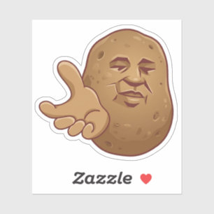Dramatic Potato Pointing Funny Reaction