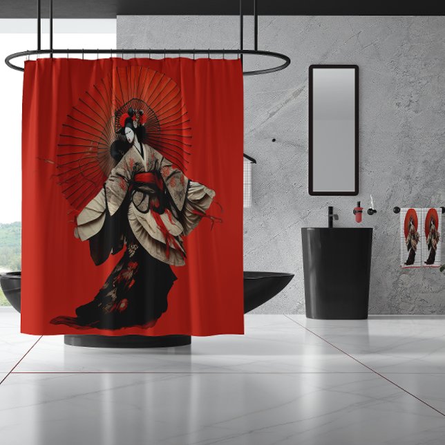Dramatic Red and Black Kabuki Theatre  (Creator Uploaded)