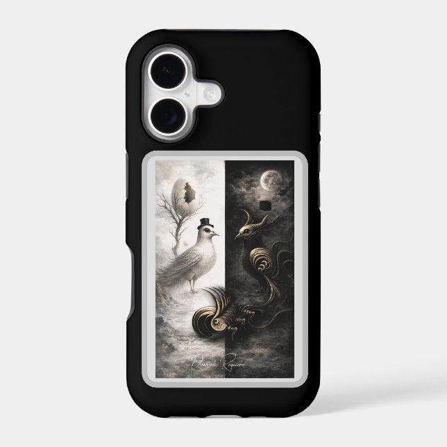 "Dramatic Requiem", Apple iPhone 17 Case (Verso)