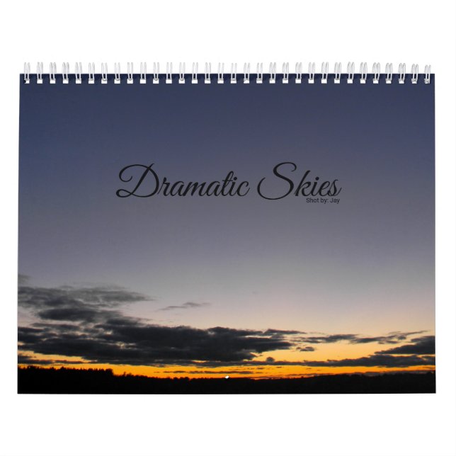 Dramatic Skies Calendar (Cover)