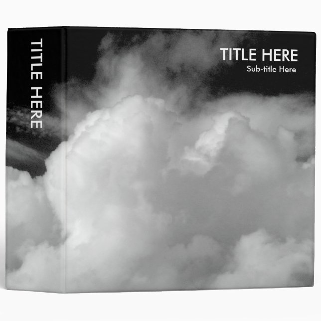 Dramatic Sky (2.0in) Binder (Front/Spine)