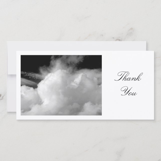 Dramatic Sky - Thank You Card (Front)