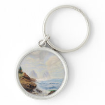 Dramatic Waves Pound a Rocky Coast