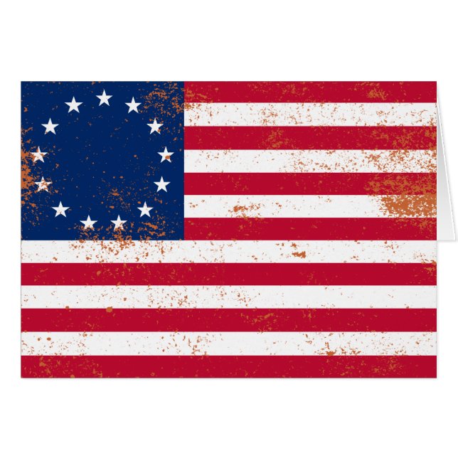 Drapeau 1776 des USA (Devant horizontal)
