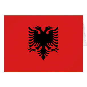 Drapeau albanais patriotique