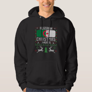 Drapeau Algérie Sweat de Noël algérien