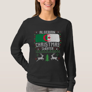 Drapeau Algérie Sweat de Noël algérien