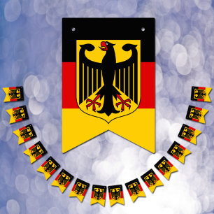 Drapeau allemand & Parti Allemagne Bannières / Mar