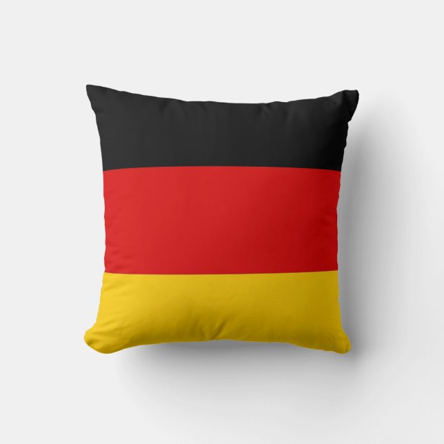 Drapeau allemand sur le Coussin américain MoJo (Recto)