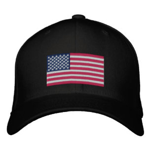 Drapeau américain Casquette brodé