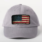 Drapeau américain de style débraillé