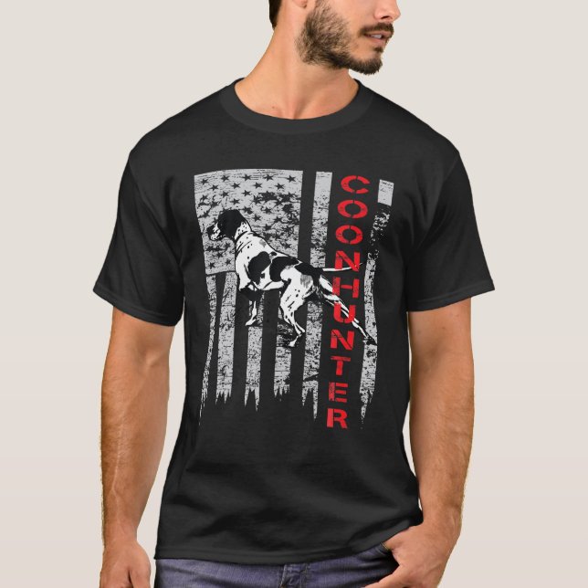 Drapeau américain en état de détresse - T-shirt Ch (Devant)