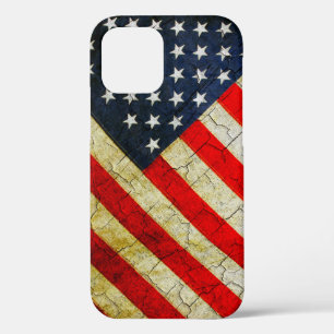 Drapeau américain Grunge Coque-Mate coque iphone