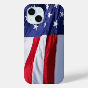 drapeau américain iPhone 15 coque