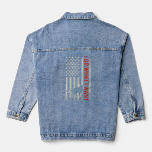 Drapeau Américain Je Fais Ce Que Je Veux Chat Esse