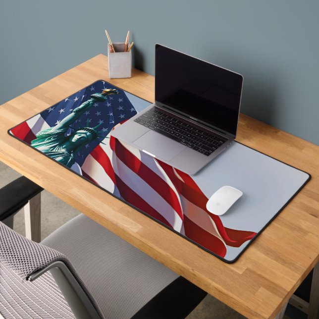 Drapeau américain Lady Liberty (Bureau 2)